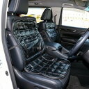 車用品 アクセサリー シートカバー ラム本革パッチワーク カーシートカバー2枚組 ブラックa24765 カー用品 カーシート 車 車用品 車シート 車座布団