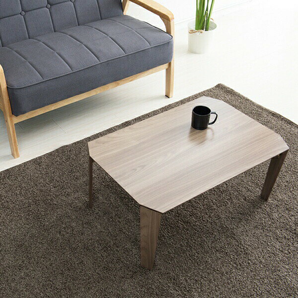 ＼最大80%OFF!SALE値下/カームテーブル 幅75cm テーブル センターテーブル ローテーブルCALM-75 完成品 折りたたみ 脚折れ リビング 一人暮らし 来客 新生活 洋室 和室 [3]