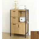 【ランキング受賞】 収納家具 キッチン収納 食器棚 キッチンボード アート 食器棚 60-100cm23376 23378 エンボス加工 高級感 ブラウン モダン ナチュラル シック シリーズ