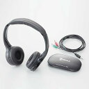 オーディオ ヘッドホン・イヤホン コードレス式ヘッドホン 楽々聴くちゃんa27593 FL-2789 コードがない テレビ ラジカセ パソコン イヤホンジャック