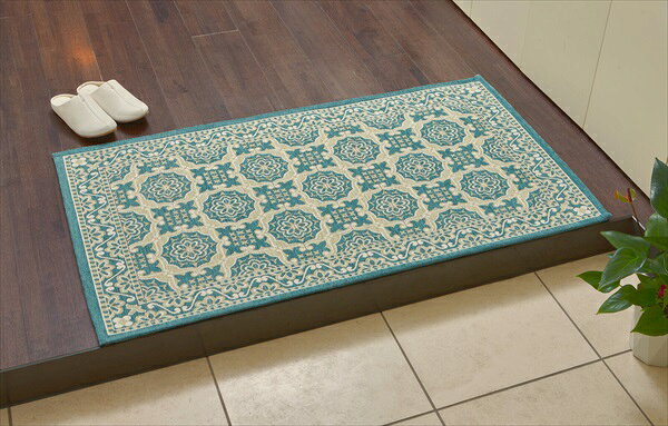 ＼最大80%OFF!SALE値下/ゴブラン織り 玄関マット「リブラ」90×140cm カーペット マット 畳 マット 玄関マット34525090010 34525090020 安心安全仕様 手洗い可能 折り畳み [2]