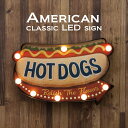 _300~N[|zz^American Classic LED Sign AJNVbN HOT DOGS 2Zbg EA[g{[hGB60805 I[fB[Y CeA X fBXvC