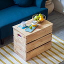 収納家具 木箱 NATURAL SIGNATURE コンテナBOX スタッキングできるスツール収納ボックス910218687 K114 腰掛 スツール 物入 ボ...