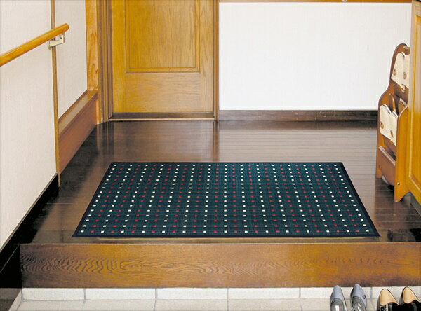 ＼本日SS特価!最大80%OFF/掛川織 い草玄関マット 十和田 60×90cm カーペット マット 畳 マット 玄関マット12009330 日本製 ブラック グレー 国産 い草 [3]