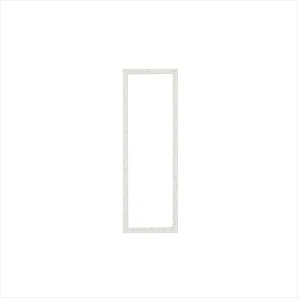 ＼本日300円クーポン配布/ウォールミラーdeco 60cm 鏡 壁掛けNK-221 完成品 ウォールミラー deco 木目調 フレーム スモーキーカラー スリム 玄関 洗面所 縦横設置可能 飛散防止効果 [2]