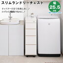 収納家具 ランドリー サニタリーチェスト スリムランドリ-チェスト 幅25cmsa-0042 完成品 すき間 白 大川家具 一人暮らし 新生活 洗濯機 デッドスペース すき間ラック 引出し 引き出しサニタリー サニタリー収納 隙間収納 幅25