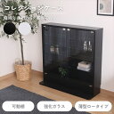 収納家具 本棚・ラック・カラーボックス AVメディア収納ラック コレクションラック TOR ロータイプ57081 57082 おしゃれ ディスプレイ ラック インテリア 雑貨 飾る 収納 見せる収納 コレクション 推し活
