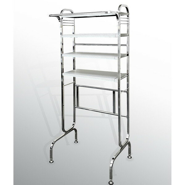 洗濯用品 ランドリーラック 伸縮式ランドリーラック4段LRG-904 完成品 LUGSJAPAN 燕三条製 ガルバリウム 日本製 ラック 伸縮 高さ調節 スッキ...