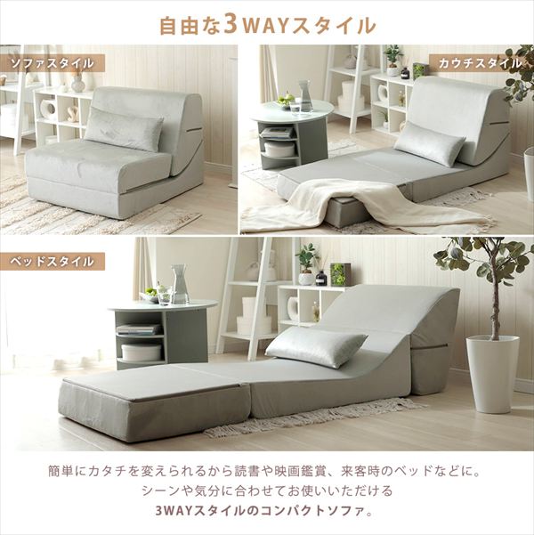 ＼本日SS特価!最大80%OFF/ コンパクト 3wayローソファ D1841a-a ソファ ソファベッド ソファ10603 コンパクト くつろげる ソファ カウチスタイル ゆったり お昼寝 ベッドスタイル ソファ カウチ ベッド マルチ 一人暮らし コンパクト 3way 洗濯 [3]