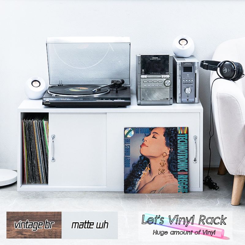 ＼本日SS特価!最大80%OFF／ arizona 引戸レコードラック 収納家具 本棚 ラック カラーボックス マガジ..