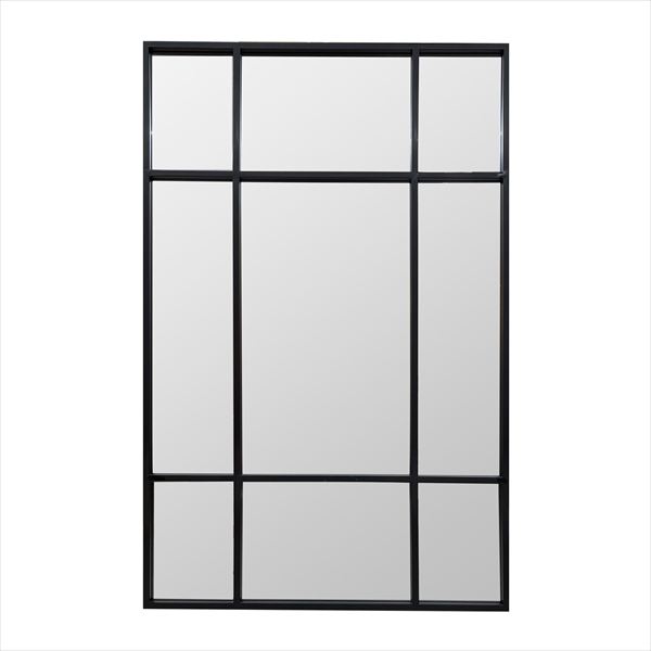 ＼本日300円クーポン配布/壁掛けミラー 70×110cm ウォールミラー 鏡 壁掛けCZ-1300 完成品 ミラー 鏡 ウォールミラー ブラックアイアンミラー 壁掛けミラー モダンインテリア 高級インテリア 輸入家具 シンプルデザイン 空間演出 ホテルライク リビング 玄関ミラー [2]
