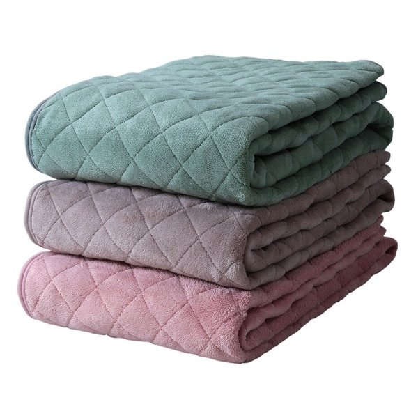 ＼新生活準備!最大80%OFF／あったか敷きパッド 3色組 寝具 ベッドパッド 敷きパッドa35432 FL-3636 ふんわり あったか 軽量 丸洗い 洗濯機 洗える 3枚セット シングル フランネル 中わた入り ゴムバンド付き