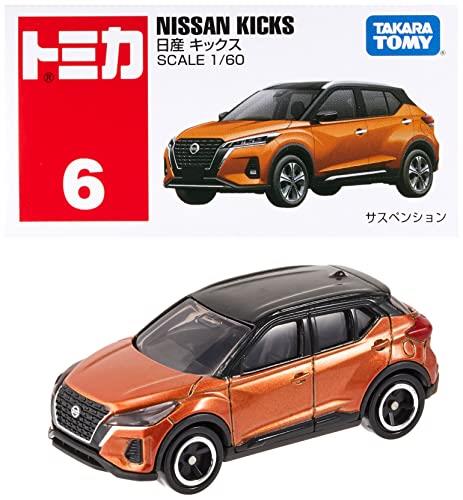 タカラトミー『 トミカ No.6 日産 キックス 箱 』 ミニカー 車 おもちゃ 3歳以上 箱入り 玩具安全基準合格 STマーク認証 TOMICA TAKARA..