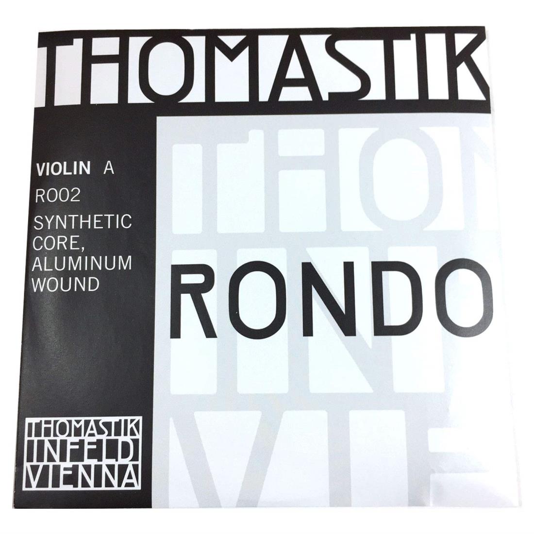 トマスティーク ヴァイオリン弦 RONDO A線 4/4 ミディアムテンション シンセティックコア／アルミ巻 RO02