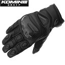 【公式】コミネ KOMINE GK-851 カーボンプロテクトウィンターグローブ バイク バイク用 バイクグローブ バイク手袋 冬 暖か 本革 革 レザー 中綿入り カーボン スライダー ナックルガード