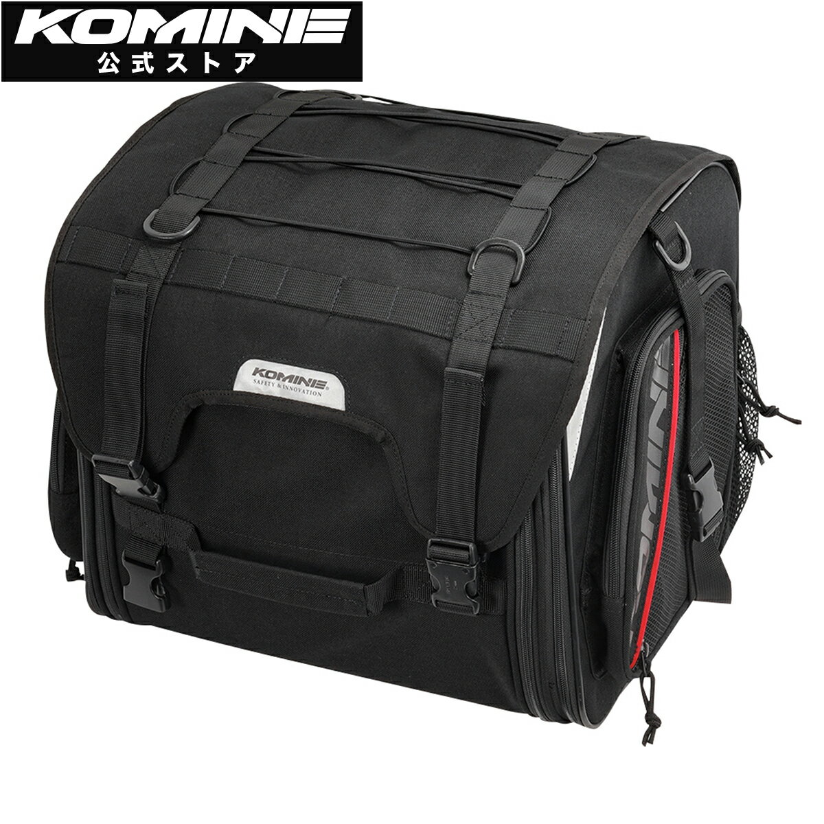 【公式】コミネ KOMINE SA-241 ジャーニーシートバッグ バイク バイク用 バッグ サドルバッグ シートバッグ 1