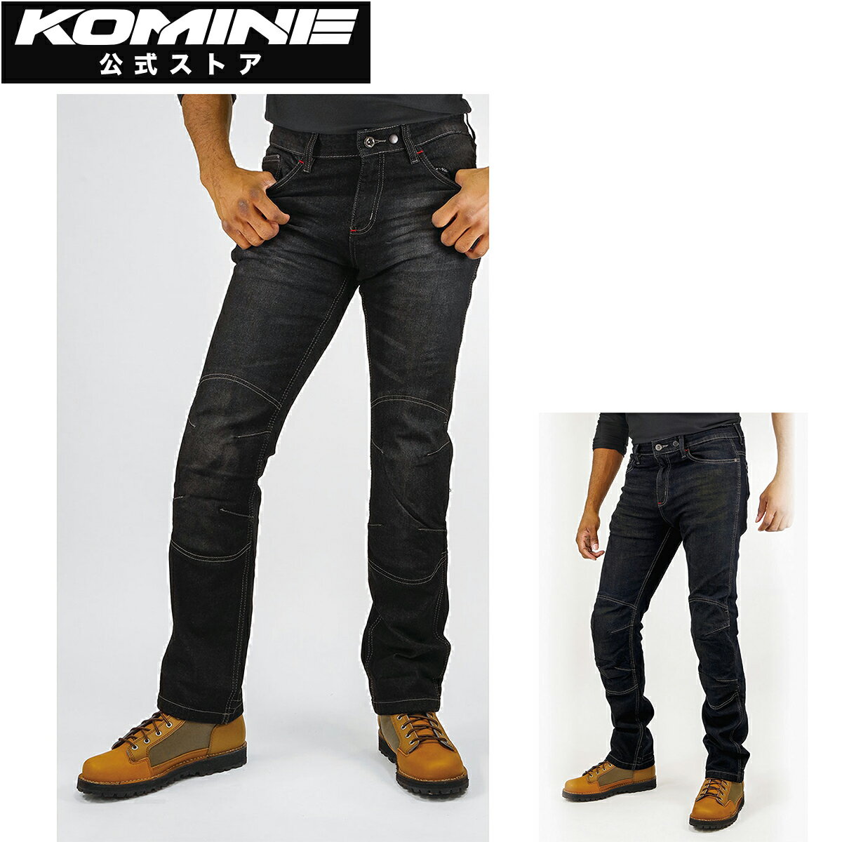 乐天商城 - 【公式】コミネ KOMINE WJ-732R ジーンズ バイク バイク用 バイクウェア バイクパンツ ライディングパンツ プロテクター付き デニム ジーパン CE規格レベル2 CEレベル2