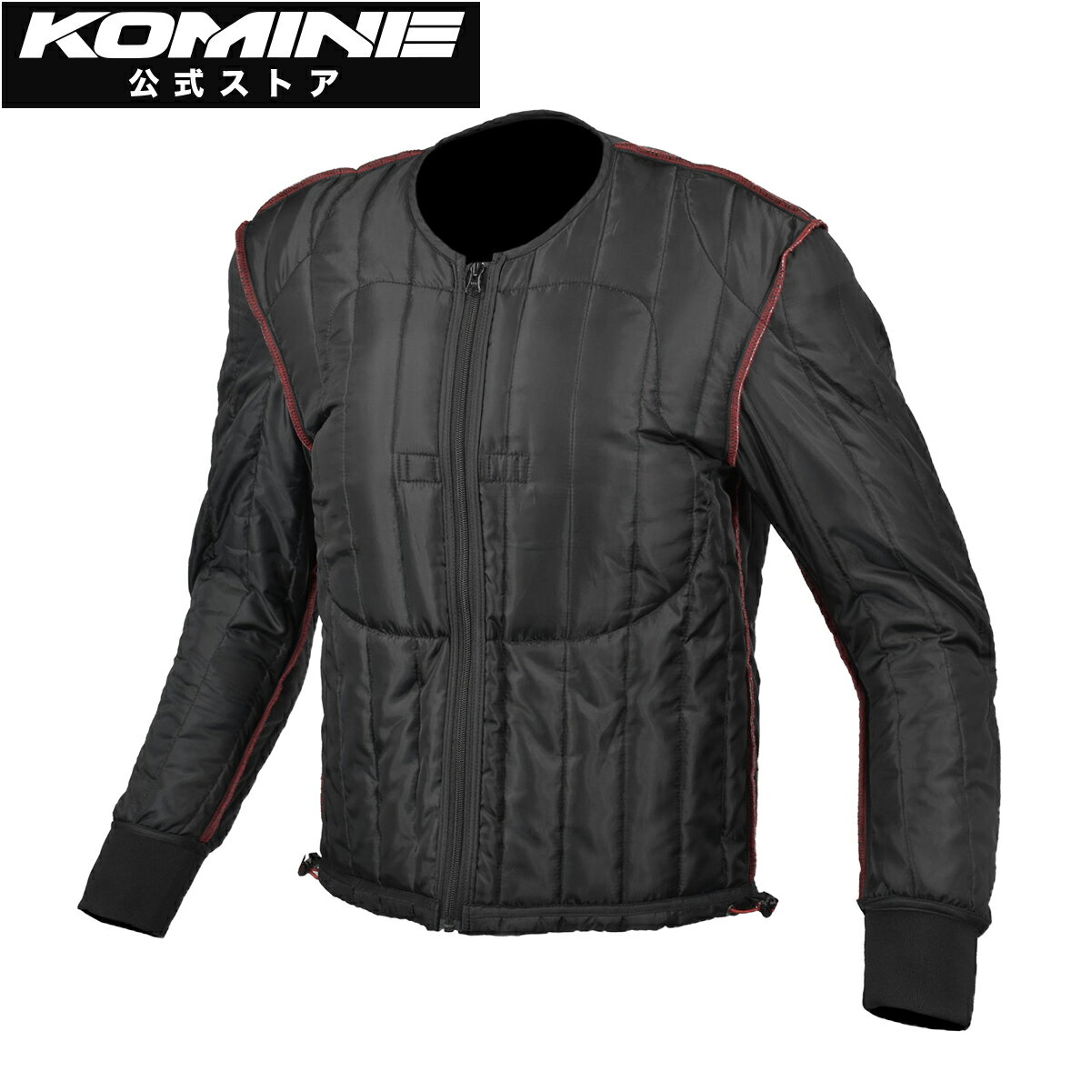 樂天商城 - 【公式】コミネ KOMINE SK-833 ウインタープロテクトインナージャケット バイク バイクプロテクター インナープロテクター 胸プロテクター 肘プロテクター エルボープロテクター ショルダープロテクター 胸部プロテクター 防寒 冬 中綿入り