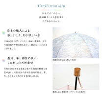 晴雨兼用傘日傘「墨流し染」薗部染工薗部正典伝統工芸士