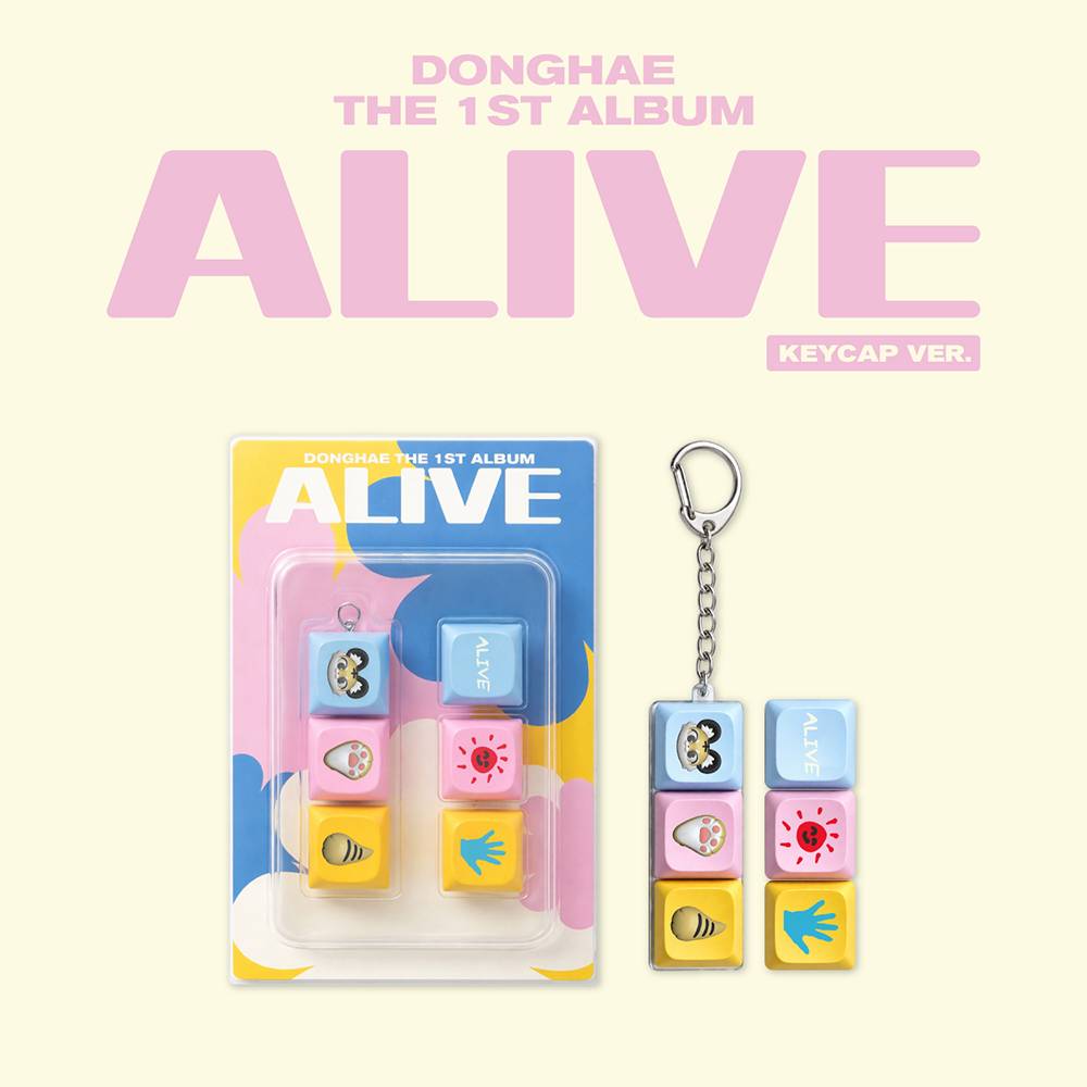 乐天商城 - 【スマートアルバム】 DONGHAE - The 1st Album [ ALIVE ] (Keycap Ver.) / 東海 / SUPER JUNIOR / スーパージュニア
