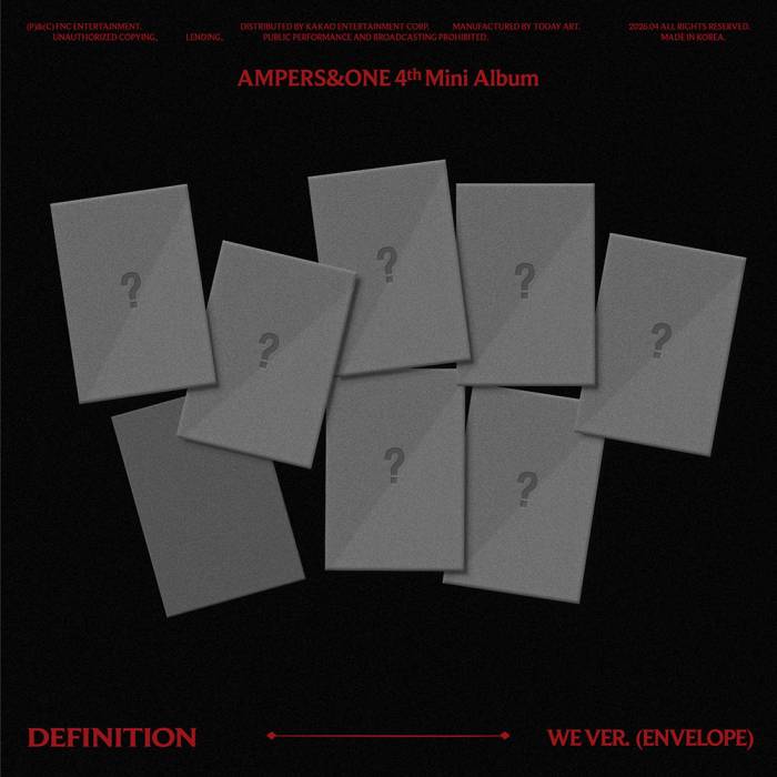 Rakuten - 【アルバム7種】 AMPERS&ONE - 4th Mini Album [ DEFINITION ] WE Ver. / アンパサンドワン