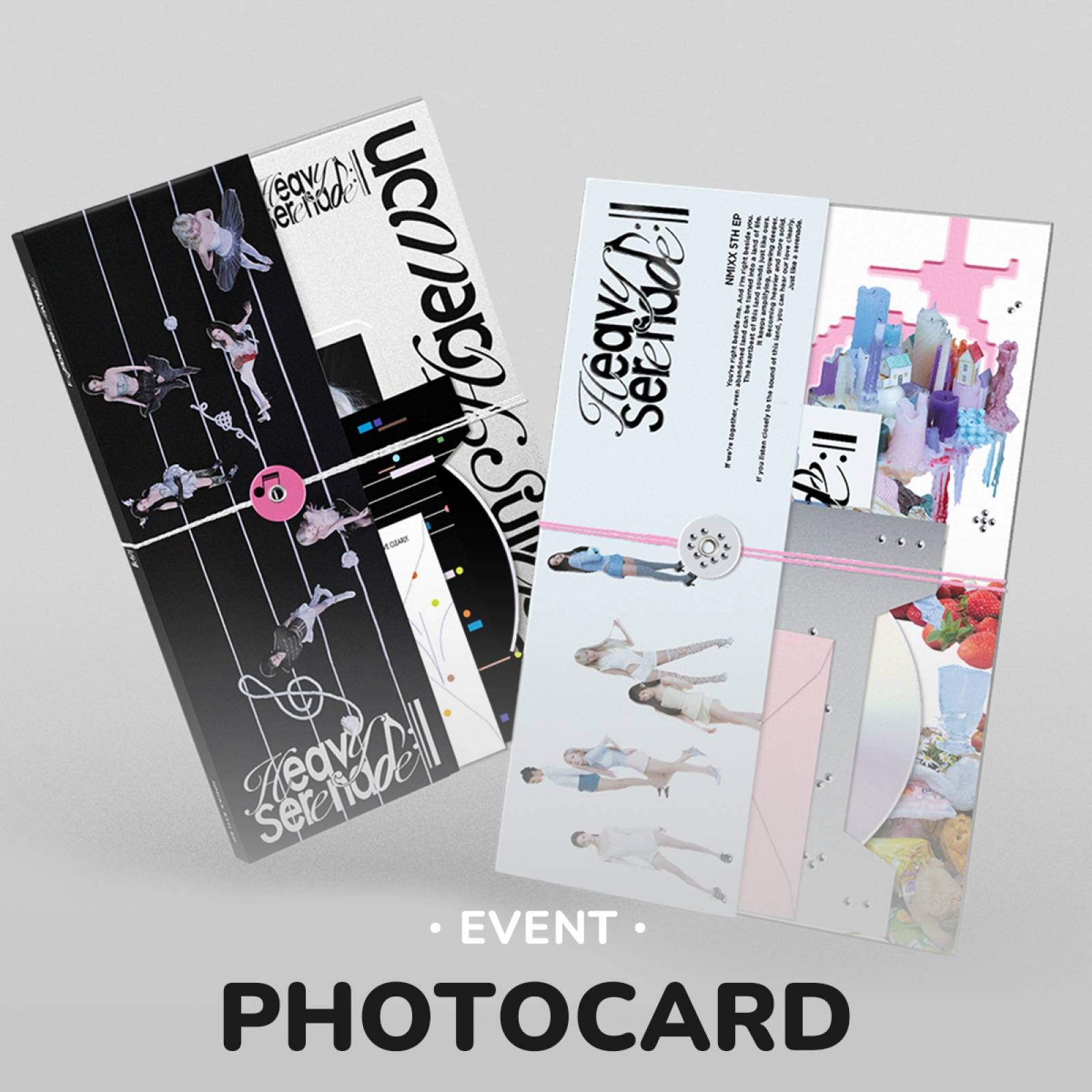 Rakuten - 【WITHMUU イベント】 NMIXX - Heavy Serenade + 未公開フォトカード / エンミックス