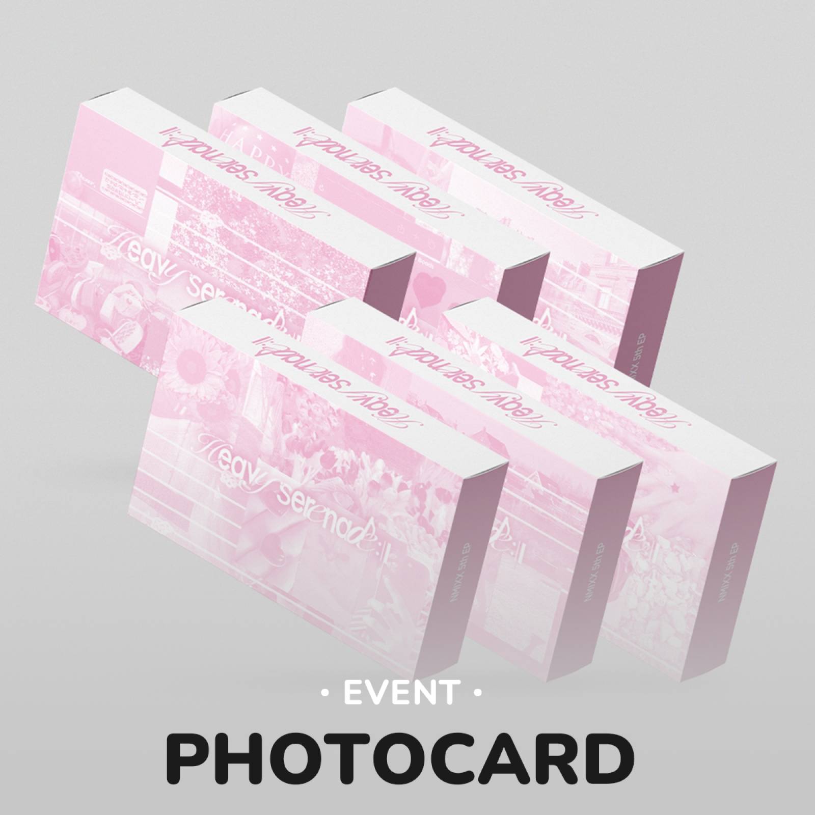 Rakuten - 【スマートアルバム】【WITHMUU イベント】 NMIXX - Heavy Serenade (Platform Album POCAALBUM Ver.) + 未公開フォトカード / エンミックス