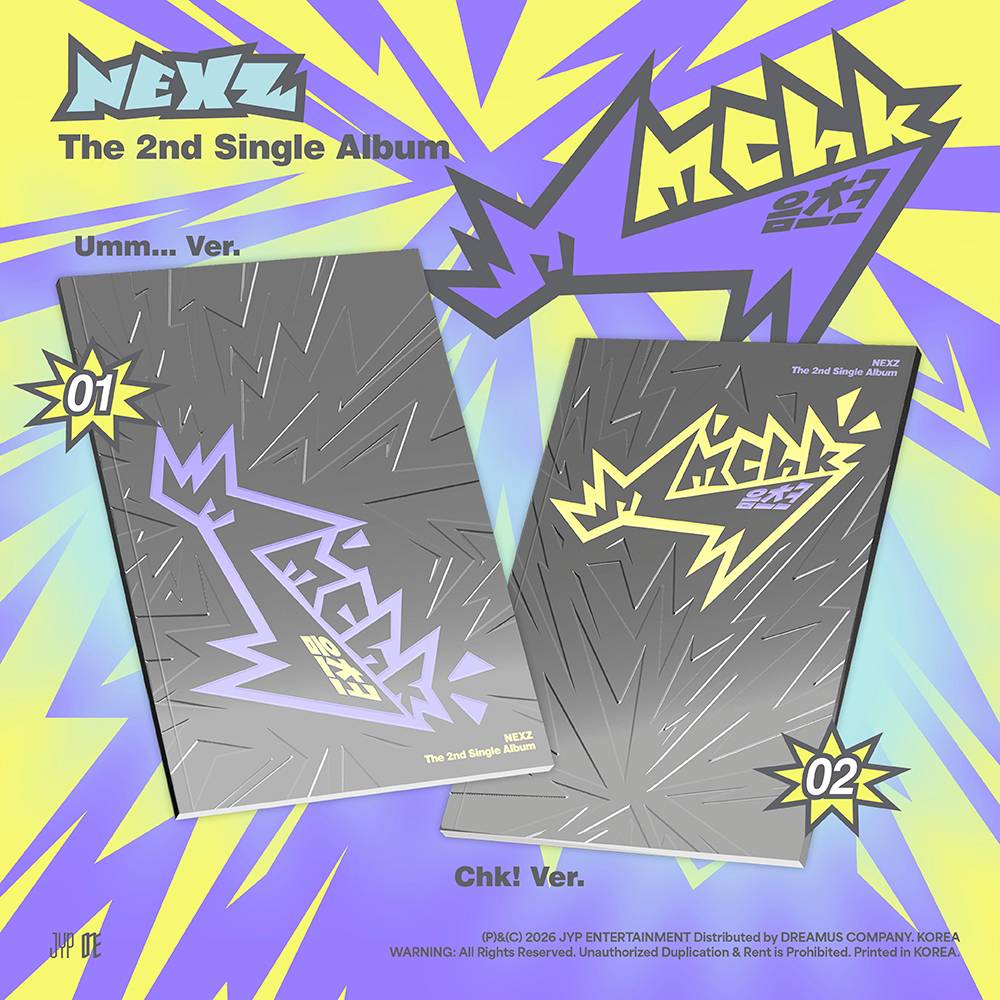 Rakuten - 【アルバム2種】 NEXZ - The 2nd Single Album [ Mmchk ] (Umm…ver. / Chk! ver.) / ネクスジ