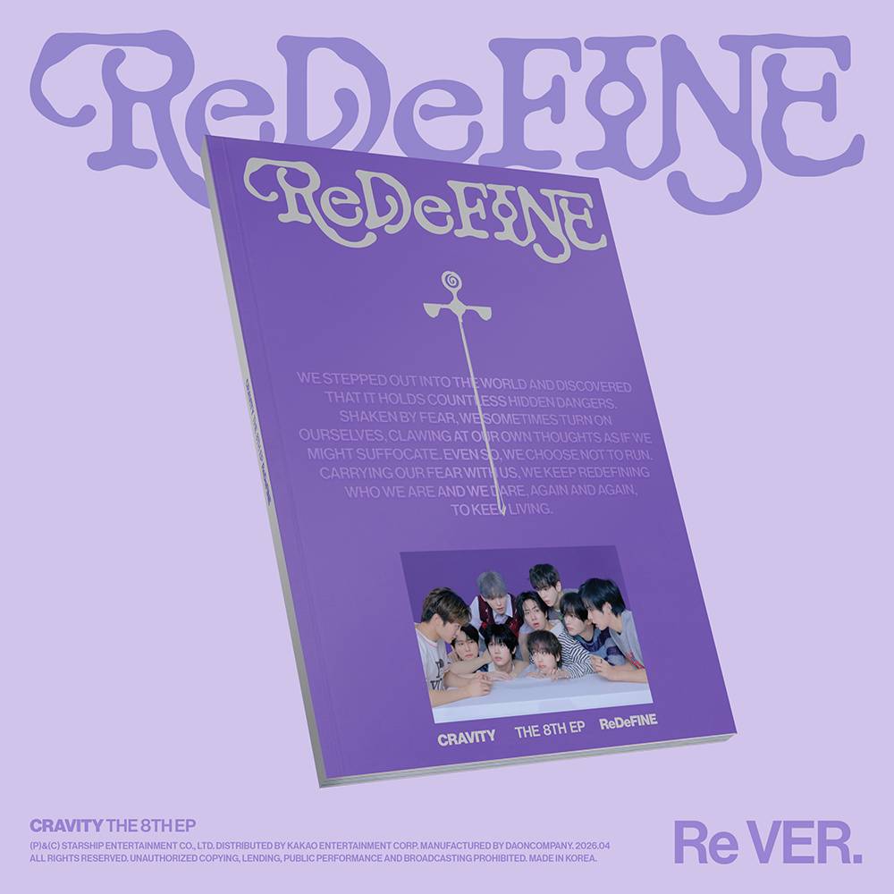 乐天商城 - CRAVITY - THE 8TH EP [ ReDeFINE ] (Re VER.) / クラビティ