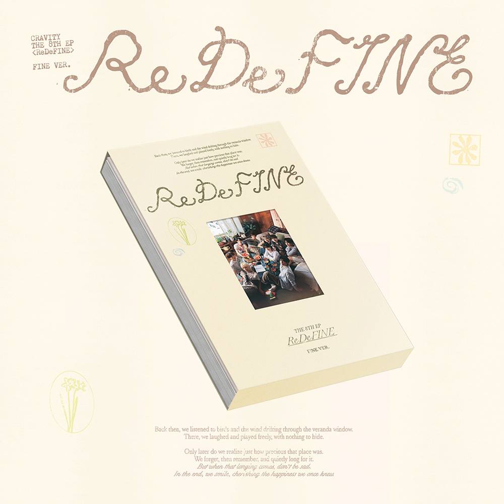 Rakuten - CRAVITY - THE 8TH EP [ ReDeFINE ] (FINE VER.) / クラビティ