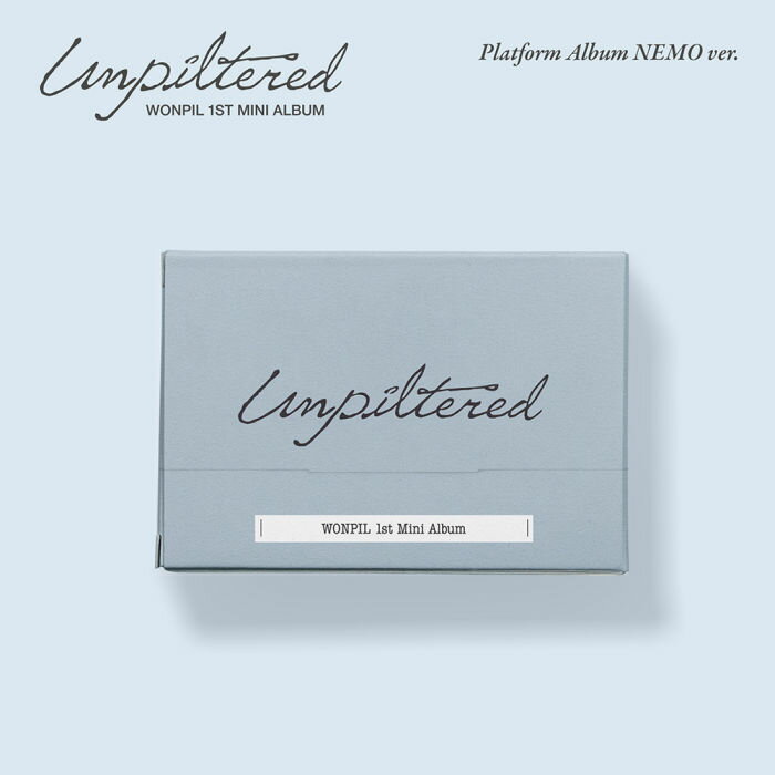 Rakuten - 【スマートアルバム】 WONPIL - 1ST MINI ALBUM [ Unpiltered ] (Platform Ver.) / 原筆 / DAY6 / デイシックス