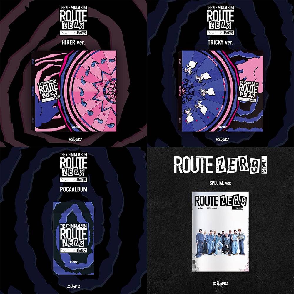 Other - 【予約】【アルバム4種】 xikers - 7TH MINI ALBUM [ ROUTE ZERO : The ORA ] / サイカス / サイカース
