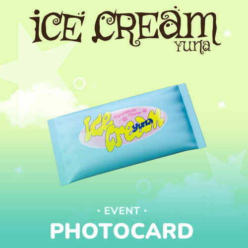 Rakuten - 【WITHMUU イベント 】【スマートアルバム】 YUNA ( of ITZY) - Ice Cream (Ice Cream Ver.) + 未公開フォトカード / ユナ / そこに / ッッ / ない