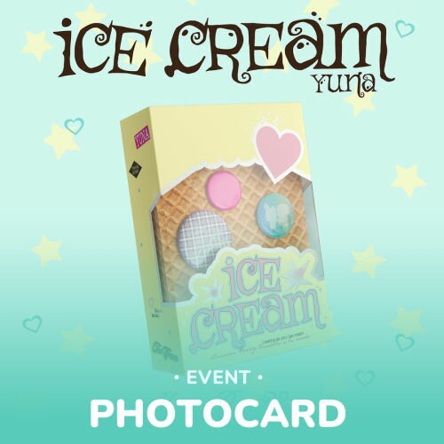 Rakuten - 【WITHMUU イベント】 YUNA ( of ITZY) - Ice Cream (MD Ver.) + 未公開フォトカード / ユナ / そこに / ッッ / ない