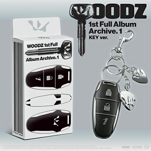 【スマートアルバム】 WOODZ - 1st Full Album [ Archive. 1 ] (Key Ver.) / ウッズ