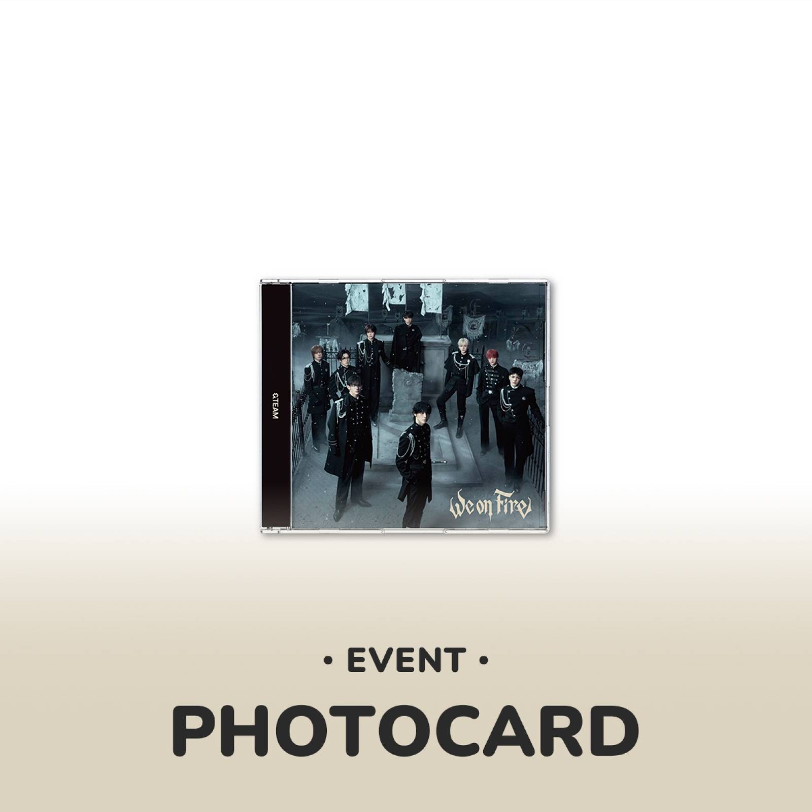 Asia - 【 WITHMUU イベント】 &TEAM - 3rd EP [ We on Fire ] STANDARD EDITION + PHOTOCARD / アンチーム / エンティム
