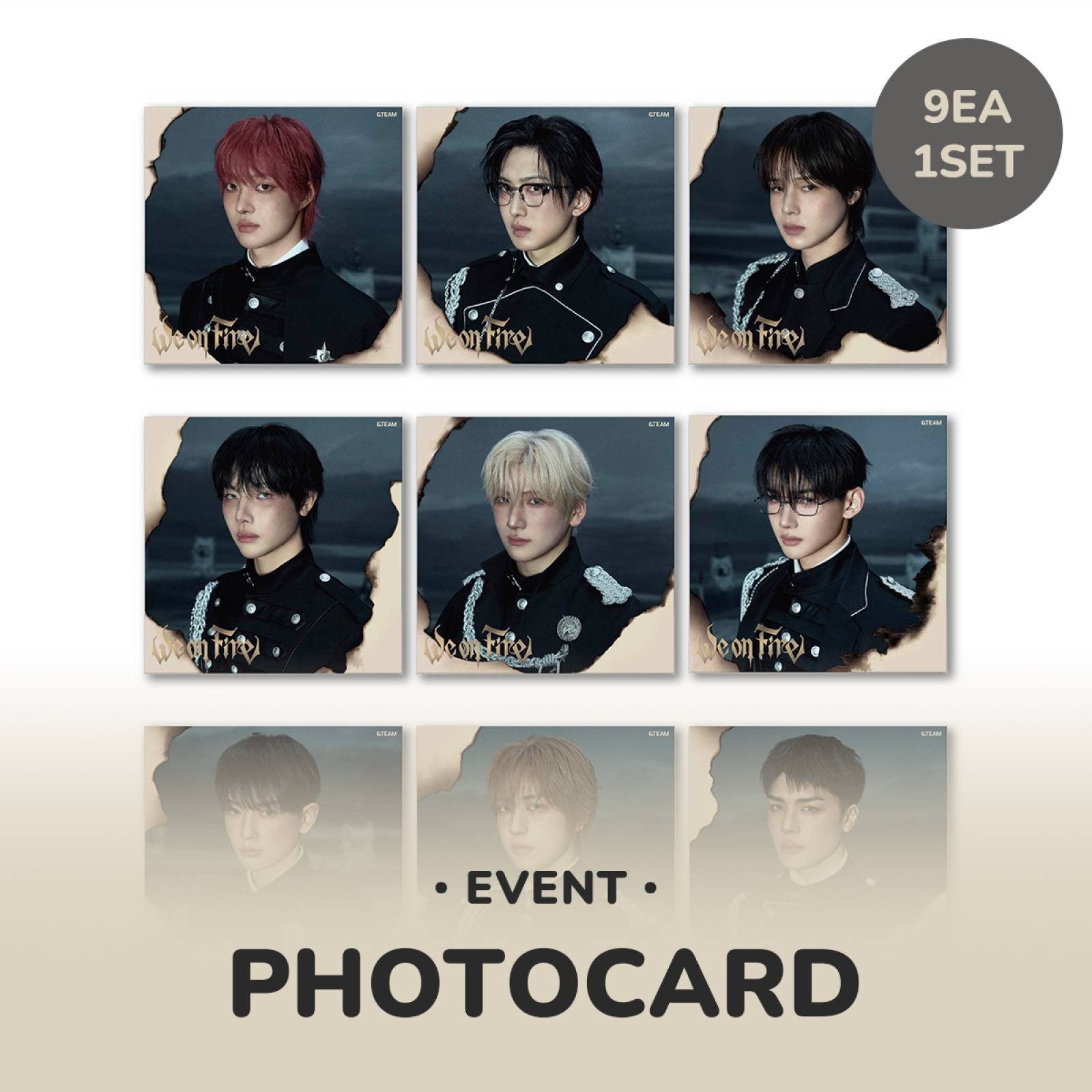 Rakuten - 【WITHMUU イベント】【アルバム9種】 &TEAM - 3rd EP [ We on Fire ] SOLO EDITION + PHOTOCARD / アンチーム / エンティム