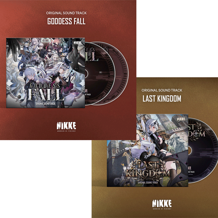Rakuten - 【アルバム2種】 勝利の女神 : NIKKE OST 【 GODDESS FALL / LAST KINGDOM 】 / GODDESS OF VICTORY: NIKKE OST / 勝利の女神：ニケ
