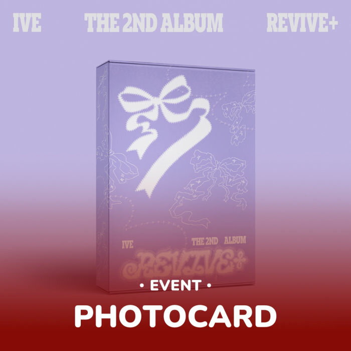【予約/ WITHMUU イベント】 IVE - THE 2nd ALBUM [ REVIVE+ ] (LOVED IVE Ver. 限定盤) + 未公開セルフ...