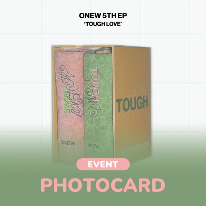 ��ͽ��/ WITHMUU ���٥�ȡۡ�2�糧�åȡ� ONEW - 5th EP [ TOUGH LOVE ] (TOWEL BOOK SET Ver.) + P...
