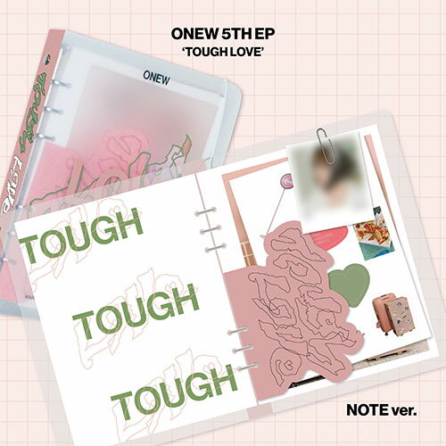 Rakuten - ONEW - 5th EP [ TOUGH LOVE ] (NOTE Ver.) / 温油 / SHINee / シャイニー