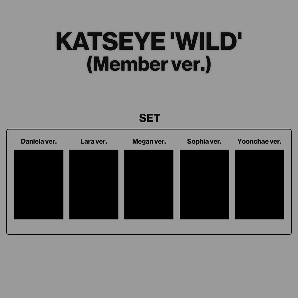 乐天商城 - 【予約】【アルバム5種】 KATSEYE - WILD / キャッツアイ