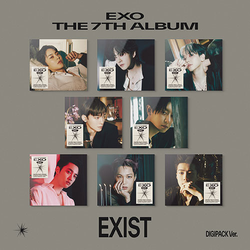 EXO -  (Digipack Ver.) 公式 アルバム バージョン選択 韓国直配送 エクソ SMエンタテインメント スホ シウミン ベクヒョン チェン チャンヨル ディオ カイ セフン レイ