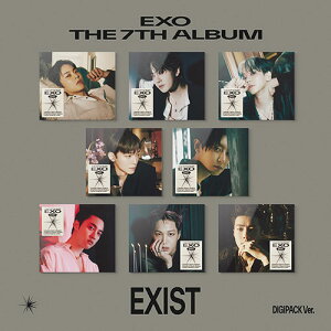 EXO - [ EXIST ] (Digipack Ver.) 公式 アルバム バージョン選択 韓国直配送 エクソ SMエンタテインメント スホ シウミン ベクヒョン チェン チャンヨル ディオ カイ セフン レイ