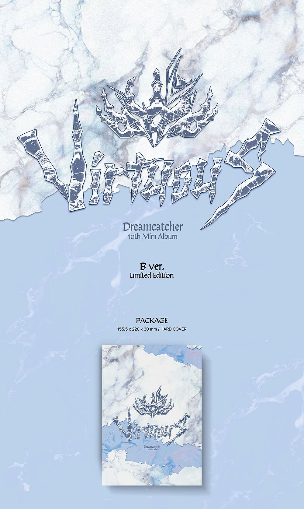 Dreamcatcher - 10th Mini Album [ VirtuouS ] (B ver. / Limited Edtion)