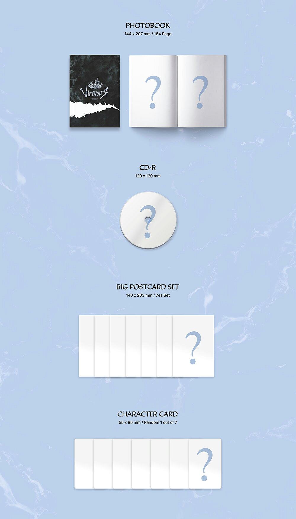 Dreamcatcher - 10th Mini Album [ VirtuouS ] (B ver. / Limited Edtion)