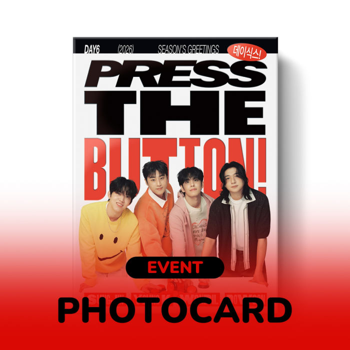 【予約/イベント】【公式特典】 DAY6 - 2026 SEASON'S GREETINGS [ PRESS THE BUTTON ] + SPECIAL PHOT..