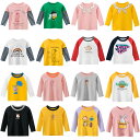 楽天コモド楽天市場店番号1-20 女の子Tシャツ シャツ 長袖Tシャツ 綿100％ カラー豊富 フォーマル 子供服 キッズ ベビー 超カワイイ 通学 保育園 入学 アウトドア　カットソー90/100/110/120/130/140cm