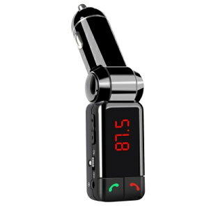 ֺ FMȥ󥹥ߥå FM transmitter վɽ 磻쥹 Bluetooth 㡼㡼 Car Charger å 2USBݡȽ ֤iphone/ipodβڤڤ ⲻ 12V ܸ谷