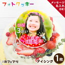 【ポイント5倍】アイシングクッキー 誕生日ケーキ 子供 写真入り クッキー 1枚 カフェプリ お菓子 ギフト プレゼント クリスマスケーキ 飾り 名入れ バースデーケーキ 写真 メッセージ オーダー 大人 プリント 名前入り オリジナル 数字 かわいい おしゃれ 送料無料